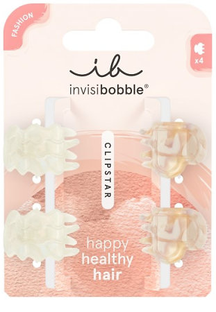 Invisibobble Clipstar XS Petit Rainbow mini štipce do vlasov