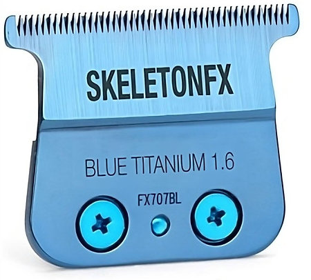 BaByliss PRO Blue Titanium Trimmer Blade náhradná titánová čepeľ pre FXONE Trimmers 729/797/7870