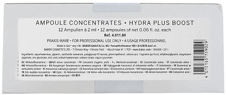Babor Ampoule Concentrates Hydra Plus Boost intenzivní koncentrát pro suchou a dehydrovanou pleť