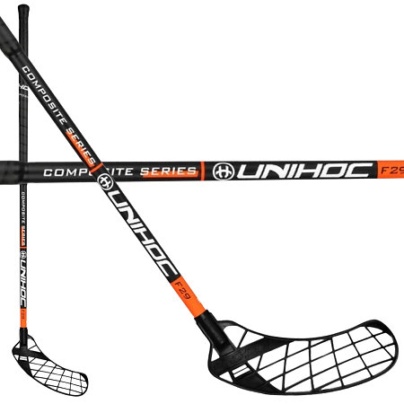 Unihoc UNITY Composite 29 black/orange Floorball Schläger