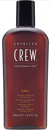 American Crew 3-in-1 Shampoo für Männer 3in1