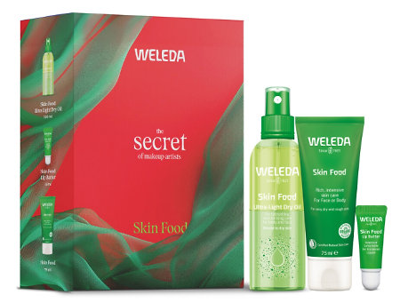 Weleda Skin Food Secret Make-Up Set complete skin preparation kit for make-up