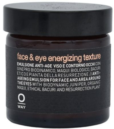 Oway Face & Eye Energizing Texture emulzia proti starnutiu na tvár a očné okolie