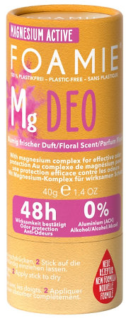 Foamie Deodorant Happy Day Pink tuhý deodorant s květinovou vůní