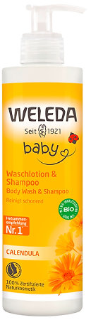 Weleda Body Wash & Shampoo Ringelblumen Waschcreme & Shampoo