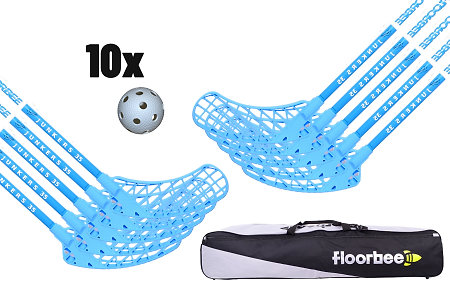 FLOORBEE Junkers 35 SMU + TOOLBAG + 10 BALLS Floorball set