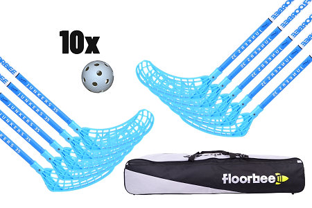 FLOORBEE Junkers 35 + TOOLBAG + 10 BALLS Florbalová sada