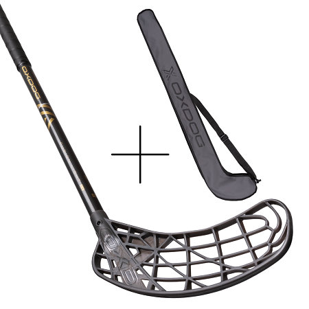Oxdog FUSION LIGHT 32 DG ROUND NB + Stickbag Set florbalky s vakom