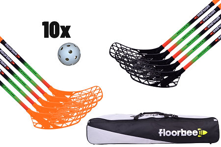 FLOORBEE Albatross Mini + Toolbag and balls Floorball set
