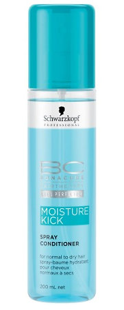Schwarzkopf Professional Bonacure Moisture Kick Spray Conditioner hydratační bezoplachový kondicionér
