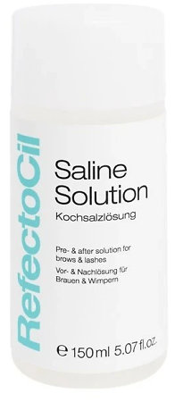 RefectoCil Saline Solution fyziologický soľný roztok na odstránenie mastnoty