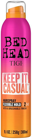 TIGI Bed Head Keep It Causal Flexible Hold Hairspray lak na vlasy s flexibilnou fixáciou