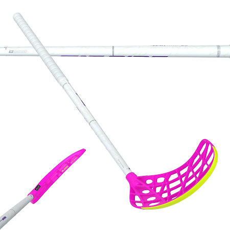 Fat Pipe Fat Pipe Raw Concept 29 CTRL PURPLE SLICKS Florbalová hůl