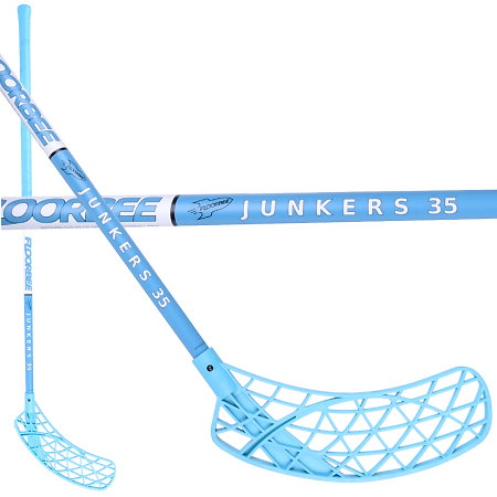 FLOORBEE Junkers Bombstr SMU Limited blue/white Florbalová hokejka