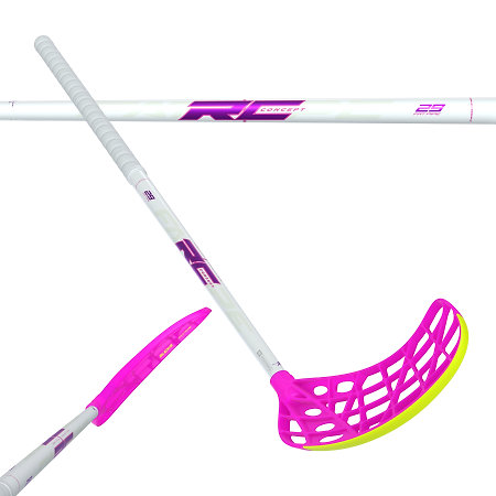 Fat Pipe RAW CONCEPT 29 CTRL SLICKS neon pink Florbalová palica