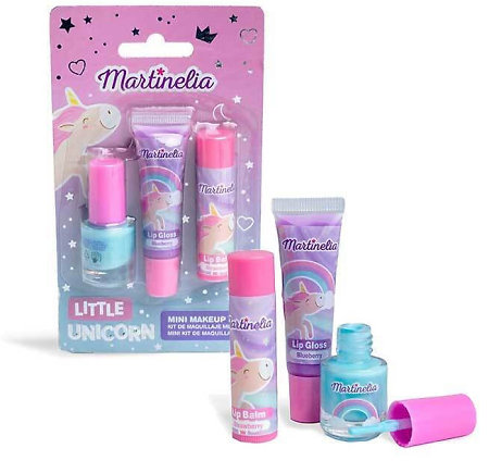 Martinelia Little Unicorn Mini Make-Up dětská sada kosmetických doplňků