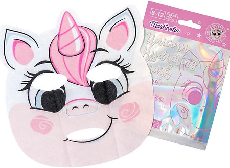 Martinelia Starshine Unicorn Hydrating Mask dětská hydratační maska s motivem jednorožce