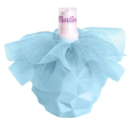 Martinelia Starshine Blue shimmer Fragrance Mist dětská toaletní voda se třpytkami - marshmallow vůně