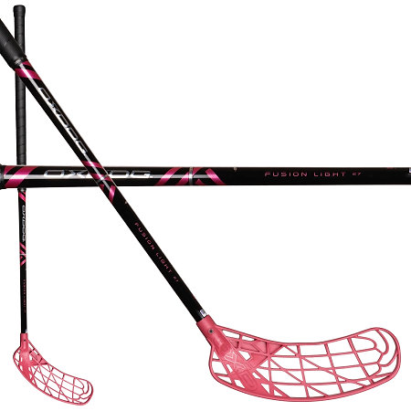 Oxdog FUSION LIGHT 27 BK OVAL MB Florbalová hůl