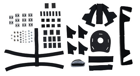 Oxdog XGUARD HELMET SR REPLACEMENT KIT Kompletní sada náhradních dílů