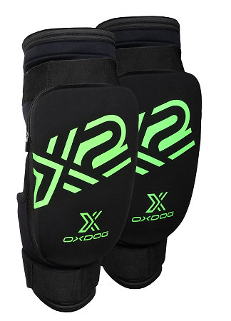 Oxdog X2 KNEEGUARD Black/Green Chrániče kolien