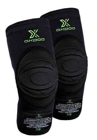 Oxdog X2 ELBOWGUARD Black/Green Chrániče loktů