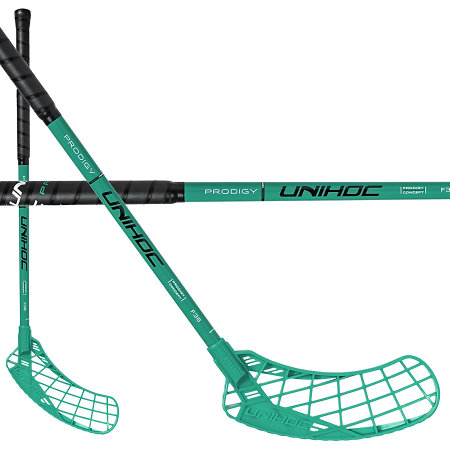 Unihoc EPIC YOUNGSTER PRODIGY FL 36 turquoise Floorball stick