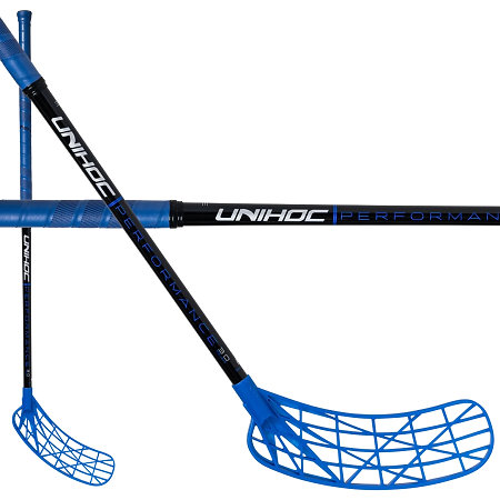 Unihoc EVOLITE PERFORMANCE SLIM FL 30 blue Floorball Schläger