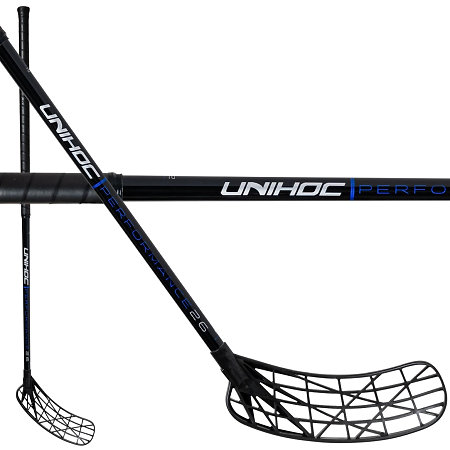Unihoc EVOLITE PERFORMANCE MID FL 26 black Florbalová palica