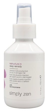 Simply Zen Restructure in Restructure In Deep Remedy hloubkově restrukturační fluid pro suché nebo poškozené vlasy