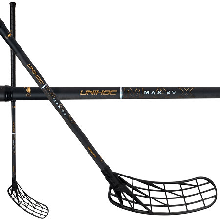 Unihoc UNILITE MAX TI 29 black/gold CLASSIC Florbalová palica