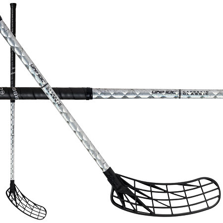 Unihoc UNILITE CARBSKIN TITAN 29 silver CLASSIC Florbalová palica