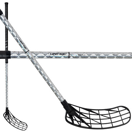 Unihoc UNILITE CARBSKIN TITAN 29 silver SLIM Florbalová palica