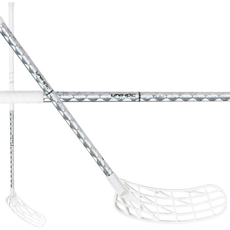 Unihoc UNILITE CARBSKIN TITAN 26 silver SLIM Florbalová palica