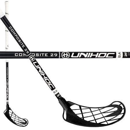 Unihoc Basic CAVITY Z 29 black/white Floorball stick