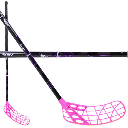 Fat Pipe Raw Concept 29 CTRL SLICKS FH2 purple Floorball stick