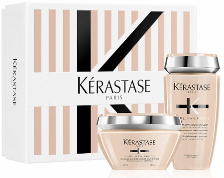 Kérastase Curl Manifesto Masque Spring Box sada pro hydrataci vlnitých a kudrnatých vlasů