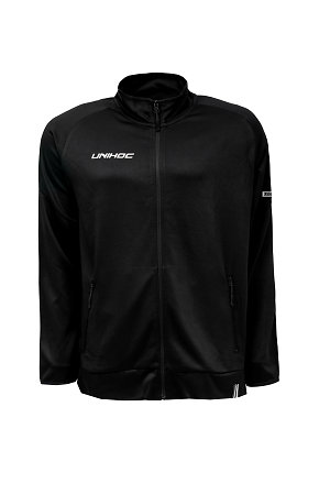 Unihoc Tracksuit jacket LEGACY black/white Športová mikina na zips