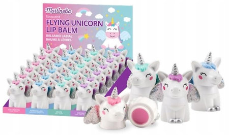 Martinelia Flying unicorn Lip Balm balzámová rtěnka na rty pro děti