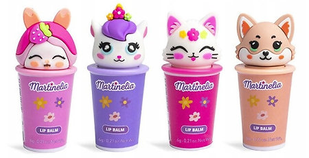 Martinelia Friendly Animals Lip Balm zvířátkový ovocný balzám na rty