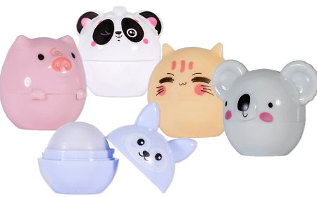 Martinelia Cute Animals Lip Balm dětský balzám na rty - roztomilé zvířatka