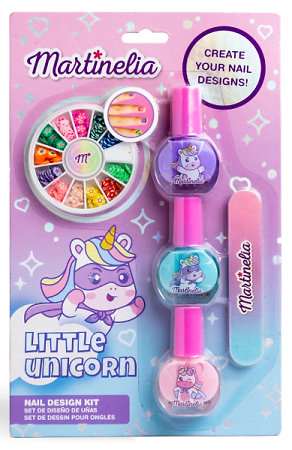 Martinelia Little Unicorn Nails Design Kit dětská sada pro krásné nehty