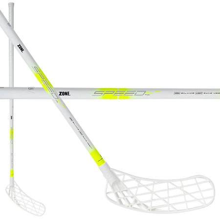 Zone floorball AIR/ONE SPEED AL 29 (THIN) white Florbalová palica