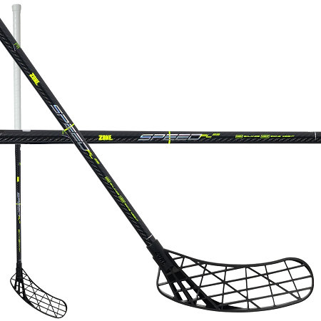 Zone floorball AIR/ONE SPEED PL 3K 29 raw/yellow Florbalová palica