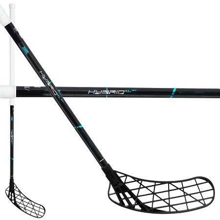 Zone floorball AIR/ONE HYBRID AL 27 raw/blue Florbalová palica