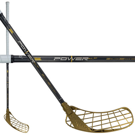 Zone floorball HYPER POWER AL 27 raw/gold Florbalová palica
