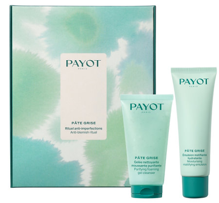 Payot Pâte Grise Anti-Blemish Ritual cleansing set for oily and blemish-prone skin