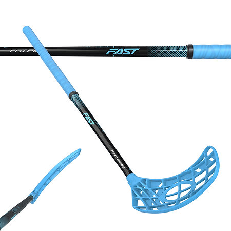 Fat Pipe FAST 33 BABY BLUE Florbalová hůl