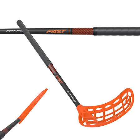 Fat Pipe FAST 34 JAB ORANGE Floorball stick
