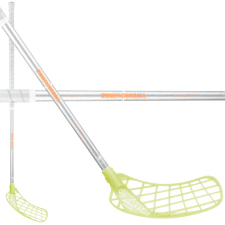 Zone floorball HYPER AIR SUPERLIGHT 28 glitter coral/yellow Floorball Schläger